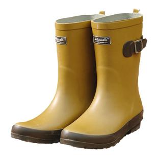 雨靴女黑色时尚高颜值红色雨鞋户外鞋女经典防水防滑长筒靴涉水鞋