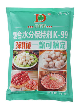 厦门顶芳复合水分保持剂K-99弹脆扁肉馄饨肉馅丸子鱼丸子方便米面