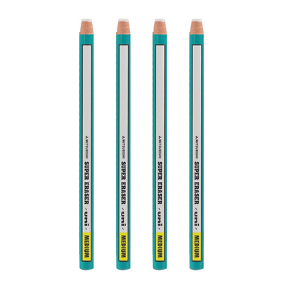 日本uni三菱橡皮笔素描细节专业专用高光橡皮铅笔形型笔式学生用创意卷纸旗舰店不留痕擦的干净美术生EK-100