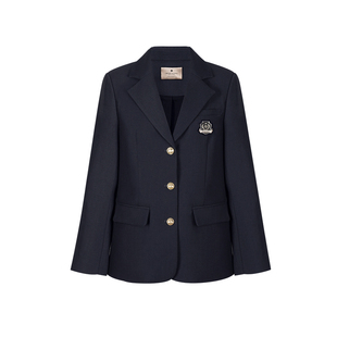 花铃太太原创表参大jk制服套装学院风女西服校供感外套西装春季校