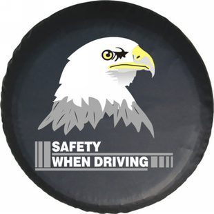 适用于加厚 丰田霸道普拉多2700/4000后备胎罩 RAV4轮胎罩备胎套