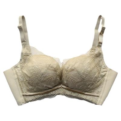 美思聚拢收副乳中厚软钢圈内衣