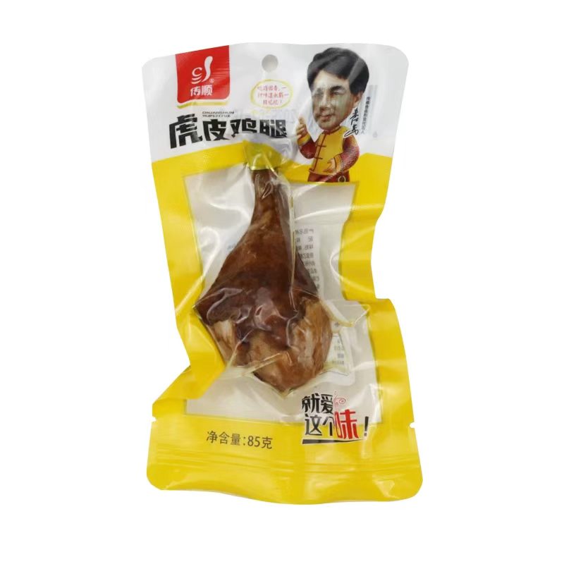 传顺虎皮鸡腿熟食即食85g下酒菜