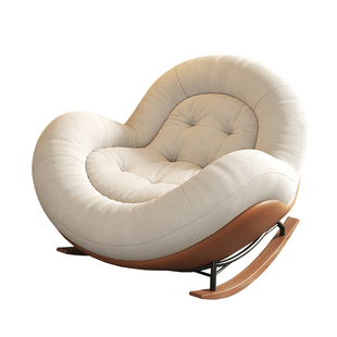 阳台摇摇椅躺椅成人可睡觉2025新款懒人沙发晒太阳椅坐睡两用摇椅