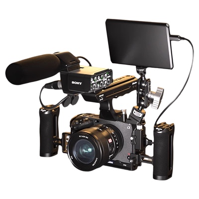 Leofoto徕图适用于索尼FX3/FX30兔笼拓展框专用索尼FX3 XLR手柄