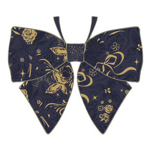 【月色星象】JK/DK小物定位金线提花织金领结【蝶影花语】现货