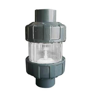 鱼缸管件鱼缸UPVC给水管止逆阀止回阀上水管止水阀回止阀接头管件