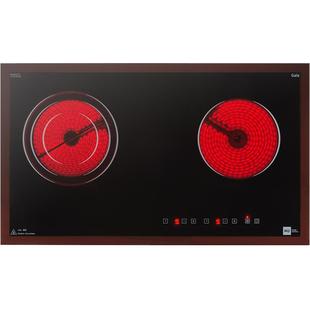 米技生活电陶炉Miji 3500W家用嵌入式双灶三圈大功率爆炒非电磁炉