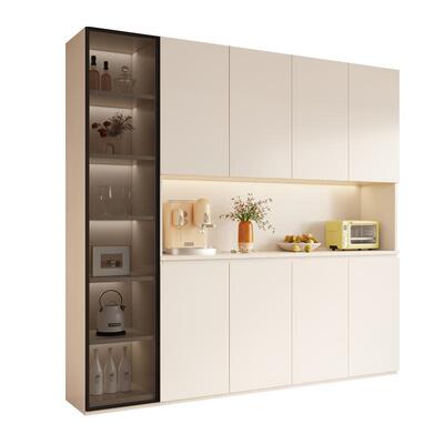 帕美迪现代简约收纳马六甲全实木