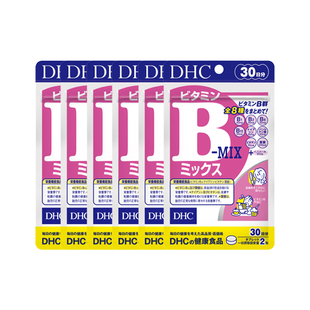 【自营】日本进口DHC复合维生素B族60粒*6袋加班熬夜