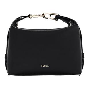 【早春新品】FURLA芙拉TONIE牛皮迷你女士斜挎包HOBO包流浪包