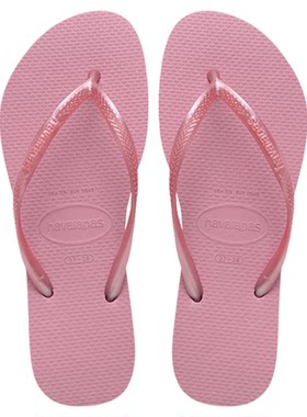 Havaianas哈唯纳2026年春夏新款slim人字拖女海边沙滩外穿拖鞋
