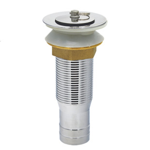 不锈钢加长螺纹洗衣池下水器 32丝口拖布盆槽大理石水池卫浴套