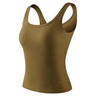 蕉下莫代尔背心女外穿内搭辣妹吊带带胸垫上衣防走光免穿文胸内衣