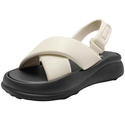 休闲百丽厚底女鞋凉鞋新款鞋子