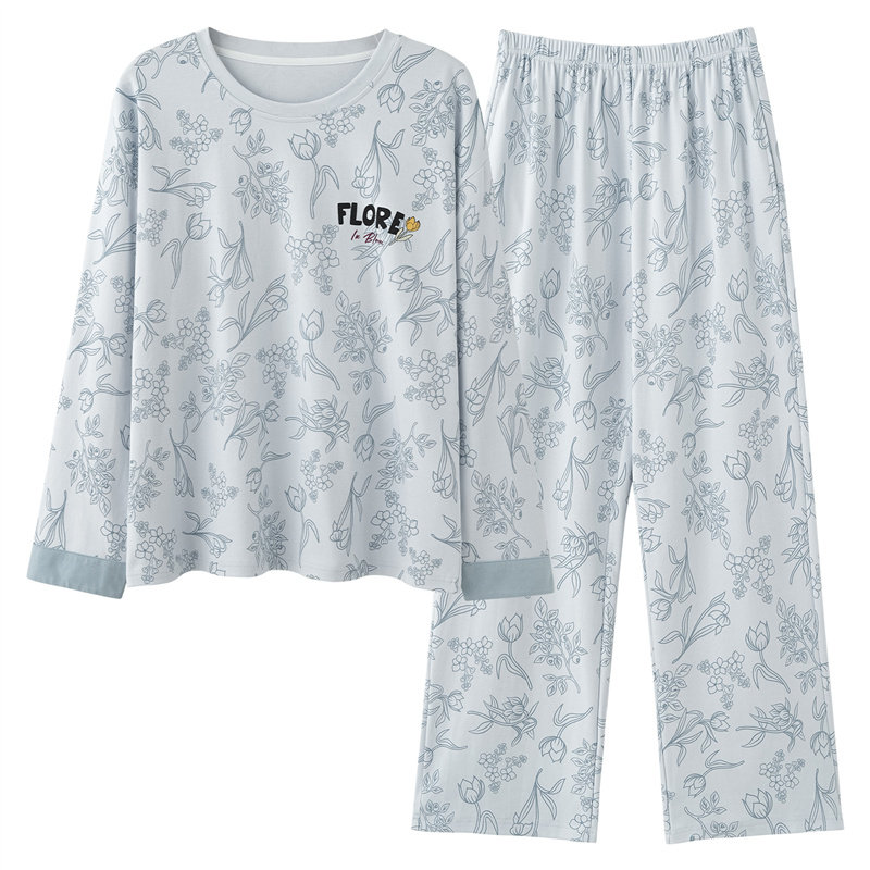浪莎女士纯棉可外穿家居服