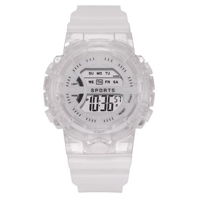 小学生电子手表女初高中生简约韩版夜光运动潮流儿童可爱电子表男