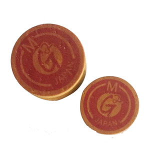 抓球力的平方正品日本G2台球杆皮头斯诺克杆头11MM 14MM九球杆头