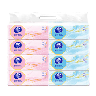 维达抽纸30包整箱批发3层100抽亲肤面巾纸加厚餐巾纸家用卫生纸巾