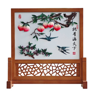 芜湖铁画桃李满天下毕业季送老师安徽非遗特色工艺伴手礼相框摆件