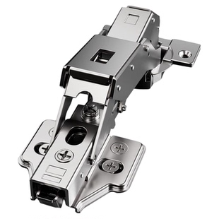 骨骼线门铰链125度大角度铰链格栅门36mm厚门板专用阻尼特殊合页