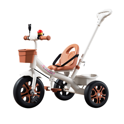 加宽防侧翻儿童三轮车