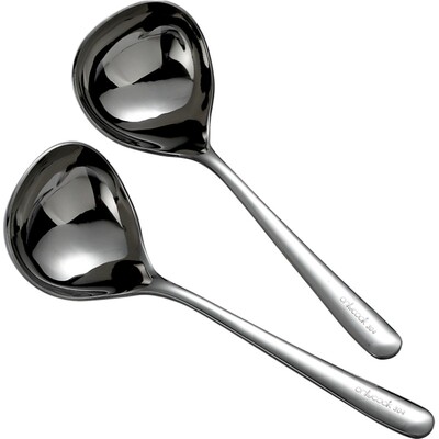 onlycook304不锈钢大号长柄勺子