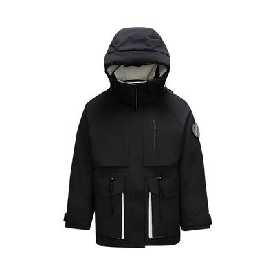 森马防油防污防雨防风羽绒服女