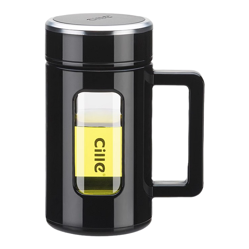 cille商务泡茶礼品玻璃杯