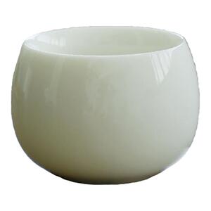 德化陶瓷茶杯主人杯白瓷羊脂玉功夫