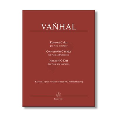 万哈尔中提琴协奏曲C大调Vanhal