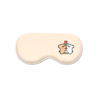 睡觉护眼透气卡通男女孩可爱儿童学生午睡专用睡眠遮光眼罩仿真丝