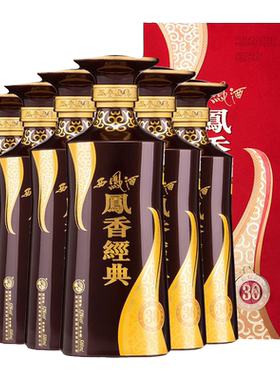 西凤酒52度凤香经典30年陈年老酒