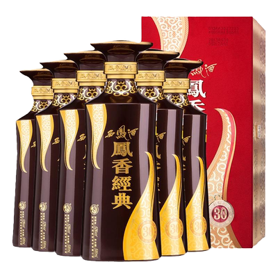 西凤酒52度凤香经典30年陈年老酒
