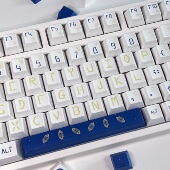 星座键帽 适配机械键盘原厂高度PBT材质热升华键帽 希望哥原创