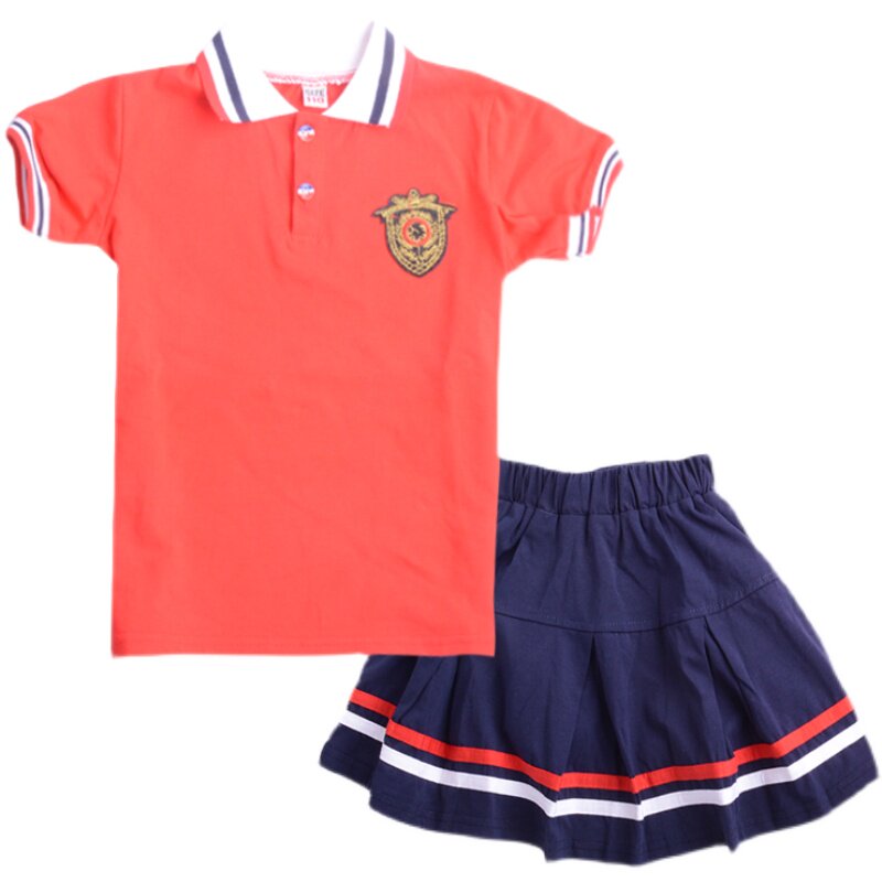 幼儿园园服夏装短袖小学生校服套装夏天英伦风男女童宝宝班服新款