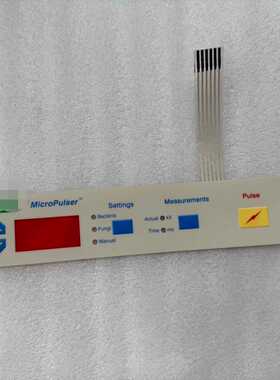 BIO-RAD MicroPulser电穿孔仪按键面板，型号