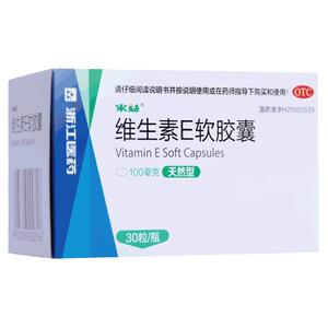 来益 维生素E软胶囊 30粒/瓶