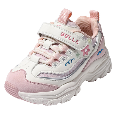 百丽童鞋儿童秋冬老爹鞋