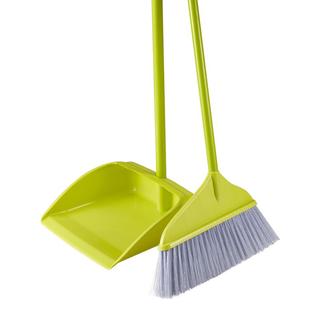 簸箕单个家用加厚耐用垃圾铲塑料撮箕耐摔不锈钢刮齿灰斗簸箕组合