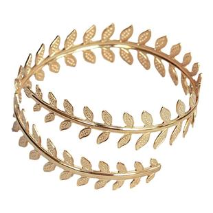 埃及希腊风金色手臂环女异域臂镯子腕环波西米亚印度肚皮舞首饰品