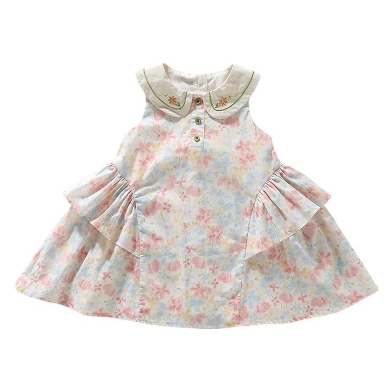 舒适棉质碎花裙夏季新品