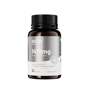 Bio-H佰澳和98%高纯度omega-3进口深海成人rTG结构高吸收鱼油DHA