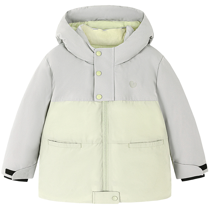 【真心绒】迷你巴拉巴拉男女童羽绒服宝宝连帽三防外套2025冬新品