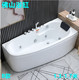 亚克力小户型浴缸独立式 1.8米 冲浪按摩恒温加热家用成人浴盆1.3