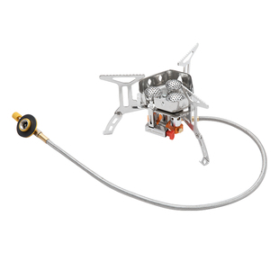 北山狼户外便携可折叠分体式气炉野外露营烧水煮茶烧烤大功率炉头