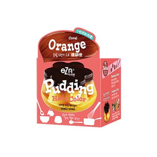 韩国易知安ezn布丁染发剂植物天然自己在家染发膏新款安全染发膏