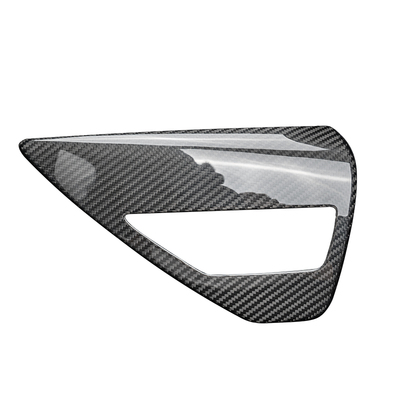 特斯拉真碳纤维充电口保护盖