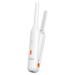 ruse如色无线夹板短发刘海直板夹高颅顶迷你卷发棒充电便携式神器