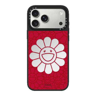 CASETiFiY联名涩谷限定村上隆太阳花17Pro适用于iPhone16Promax苹果15plus手机壳14潮壳13磁吸12华强北平替女